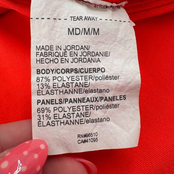 Under Armour Women's HeatGear Compression Leggings Orange Size M - Picture 3 of 6